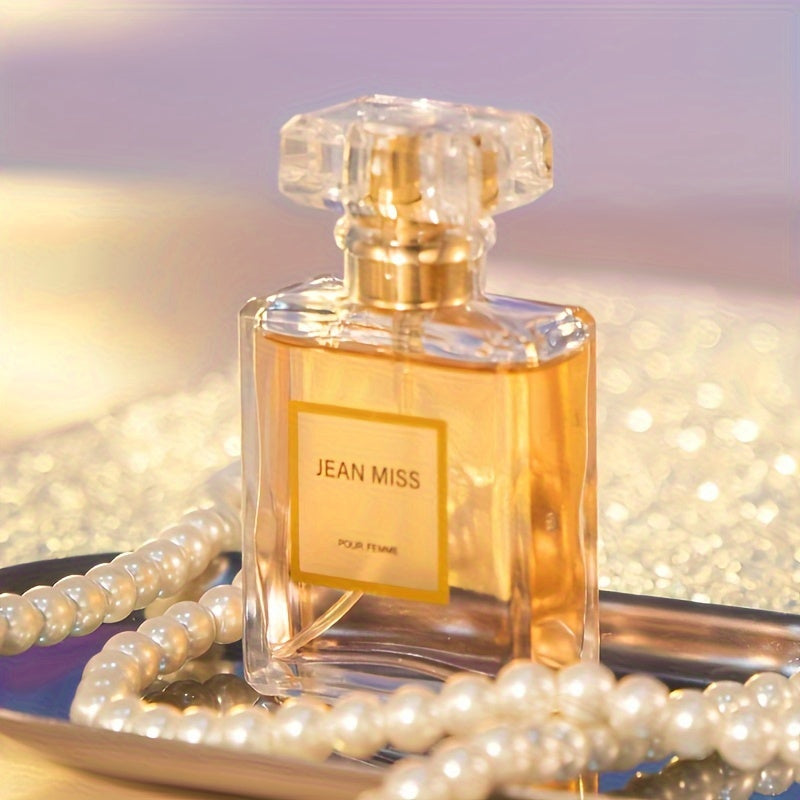Jean Miss Exquisite Floral Eau de Parfum for Women - Long-Lasting, Seductive Scent for Dates and Parties - Liquid, Alcohol-Based, Formaldehyde-Free, Cruelty-Free, and Vegan-Friendly Fragrance