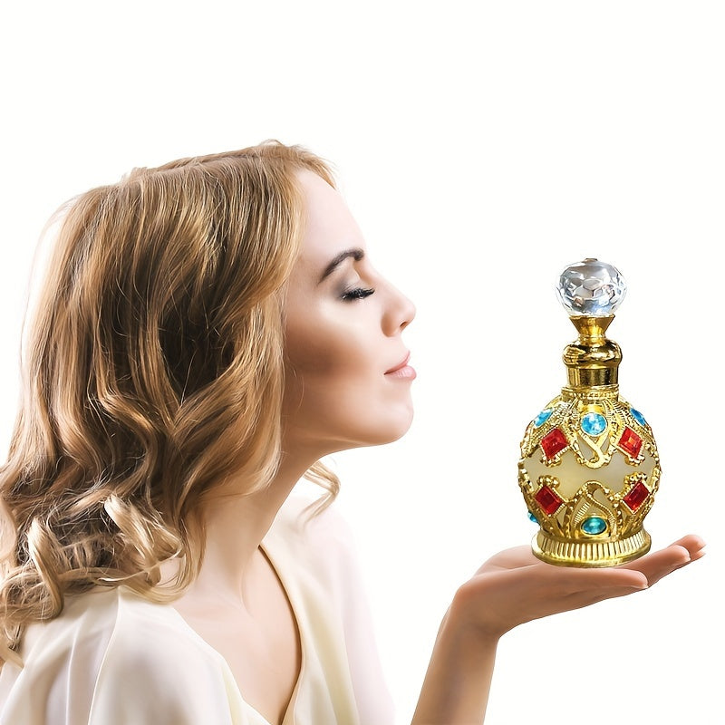 Eau de Parfum Crazylife Arabian Crown 15 ml - Un parfum exotique et séduisant dans un flacon en cristal glamour - Parfait pour une soirée glamour et des occasions spéciales