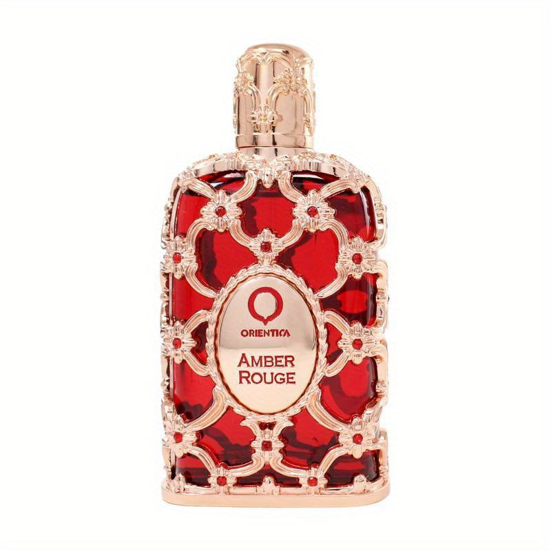 Amber Rouge 80 ml / 2,7 fl.oz Eau de Parfum Spray Parfum luxueux unisexe à l'ambrer et Algues d'Orientica