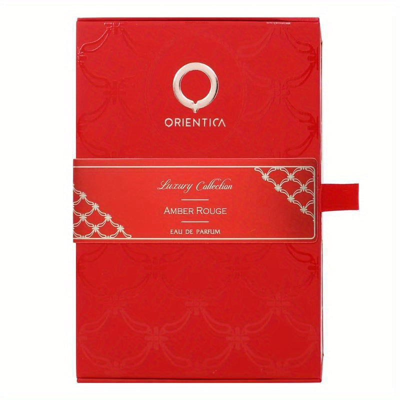 Amber Rouge 80 ml / 2,7 fl.oz Eau de Parfum Spray Parfum luxueux unisexe à l'ambrer et Algues d'Orientica
