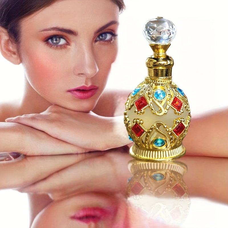 Eau de Parfum Crazylife Arabian Crown 15 ml - Un parfum exotique et séduisant dans un flacon en cristal glamour - Parfait pour une soirée glamour et des occasions spéciales