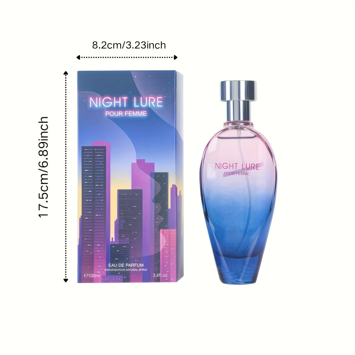 Eau de Parfum Radiant Moonlight 100 ml - Une fusion lumineuse de senteurs fruitées et florales, vous enveloppant d'une douce élégance et d'un charme forestier.