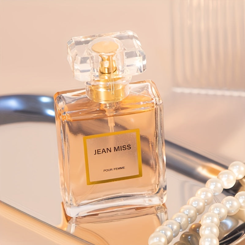 Jean Miss Exquisite Floral Eau de Parfum pour femme - Parfum longue tenue et séduisant pour les rendez-vous et les soirées - Parfum liquide, à base d'alcool, sans formaldéhyde, non testé sur les animaux et végan