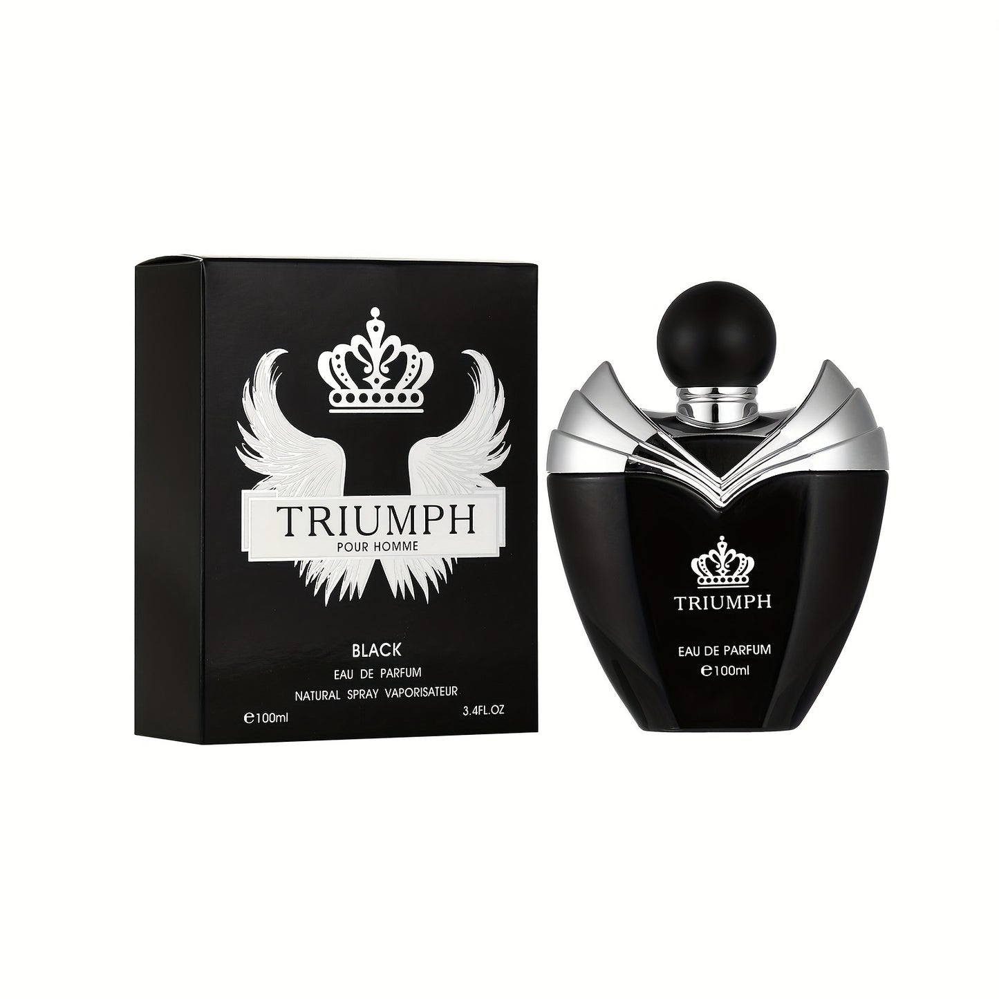 Eau de parfum longue tenue 100 ml pour homme - Cologne rafraîchissante aux notes fruitées et florales, parfum musqué, sans aluminium, idéale pour un rendez-vous, le quotidien et comme cadeau pour la fête des pères