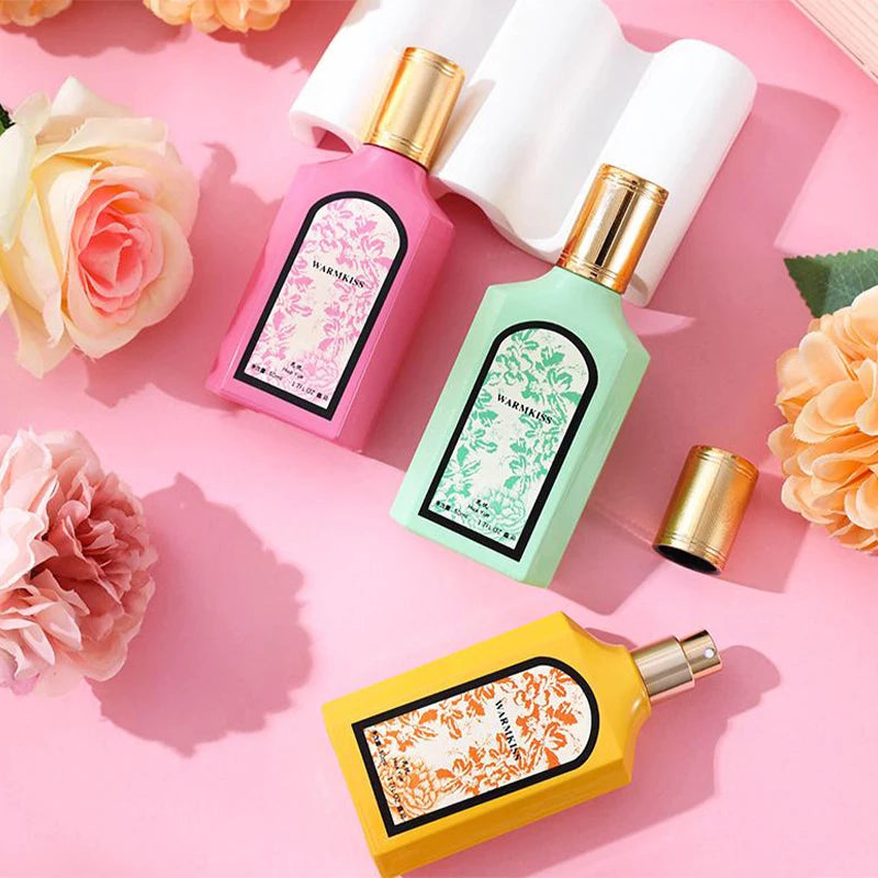 Parfum de luxe classique pour femme, parfum envoûtant aux phéromones, senteur florale fraîche, longue tenue, eau de parfum, cadeau idéal