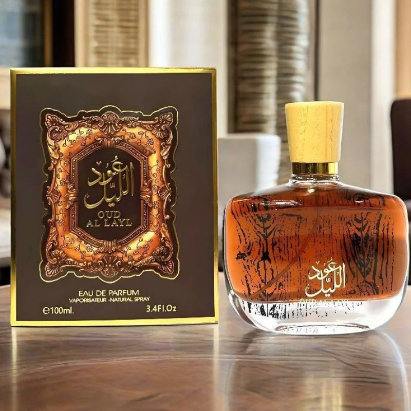 Oud Arabe Parfum Femme Oriental Exotique Bois de Santal Longue Tenue, Riche et Mystérieux Parfum Moyen-Orient Nouvelle Femme d'Affaires 100ml