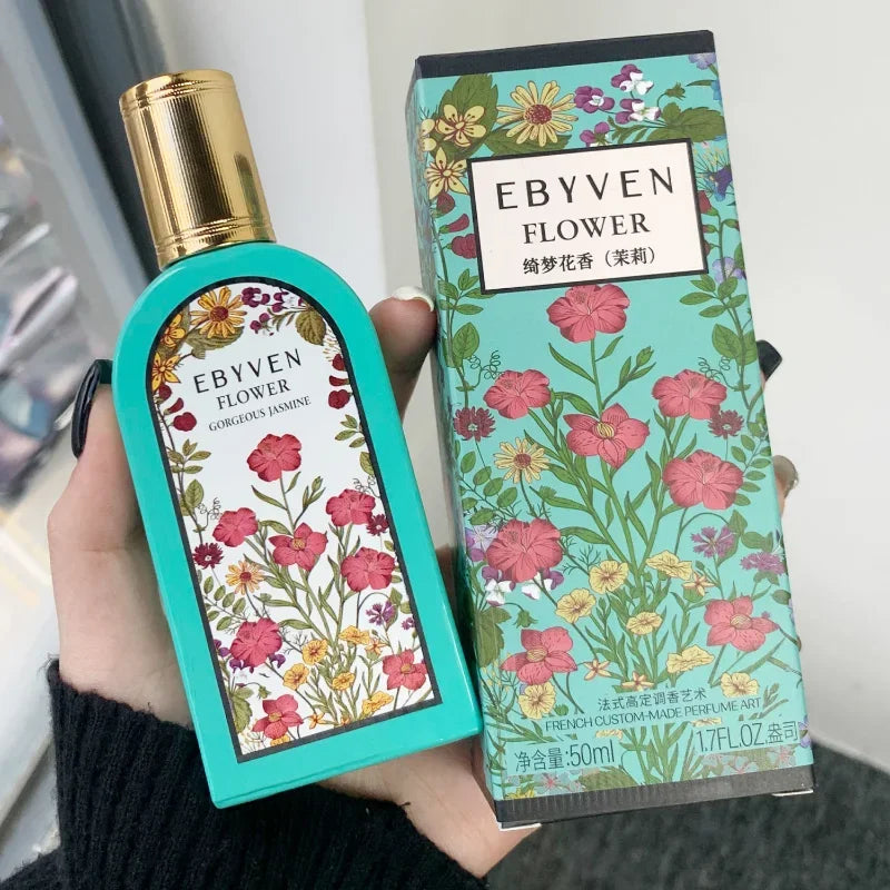 Parfum de luxe classique pour femme, parfum envoûtant aux phéromones, senteur florale fraîche, longue tenue, eau de parfum, cadeau idéal