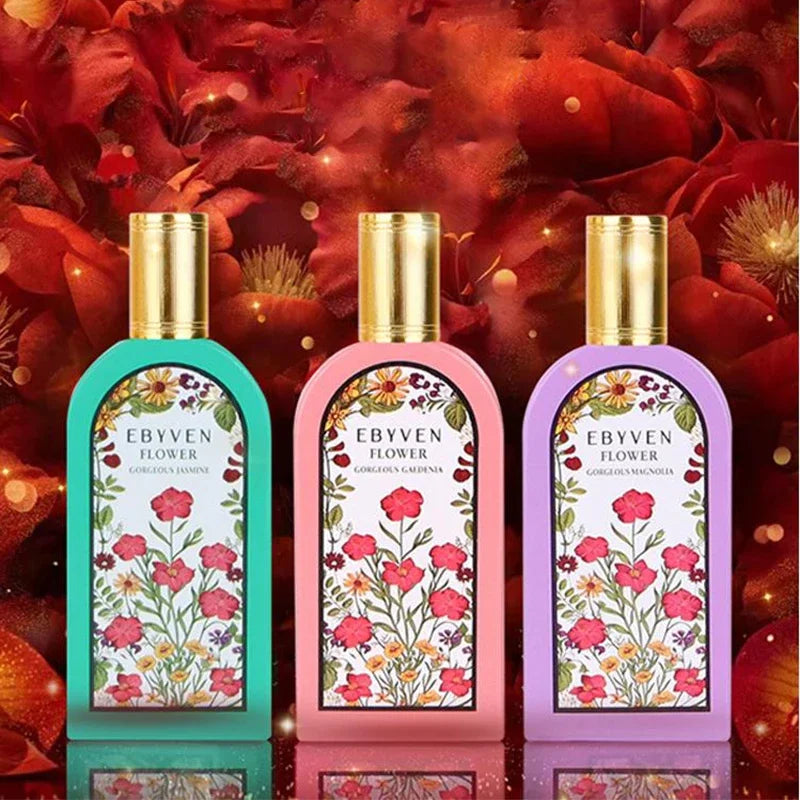 Parfum de luxe classique pour femme, parfum envoûtant aux phéromones, senteur florale fraîche, longue tenue, eau de parfum, cadeau idéal