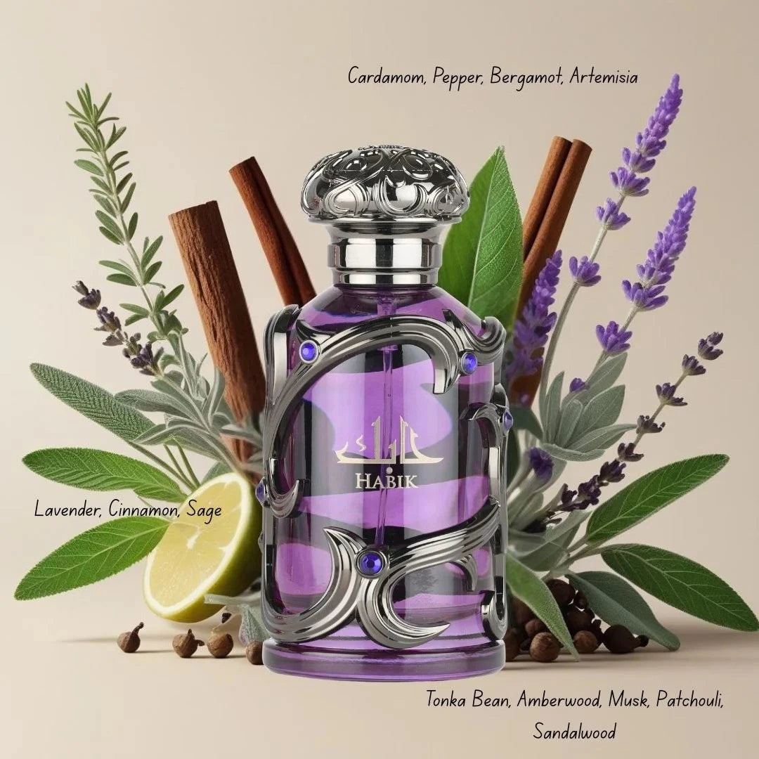 Parfum pour homme, design intellectuel, notes de santal et de lavande, sophistication aquatique, parfum oriental haut de gamme.
