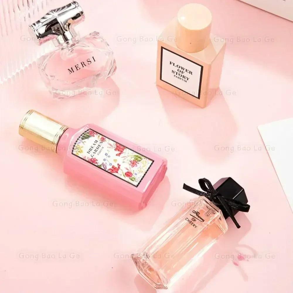 Womens Perfume Floral Scent Eau de Parfum 110ml Gift Box Four Piece Set Pheromone Balminess Духи Fragrance For Her