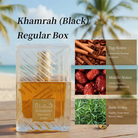 Parfums arabes de Dubaï Eau de Parfum Bois Oriental Fragrance Neutre Fort Parfum Unisexe Longue Tenue Parfum de Cologne aux Phéromones