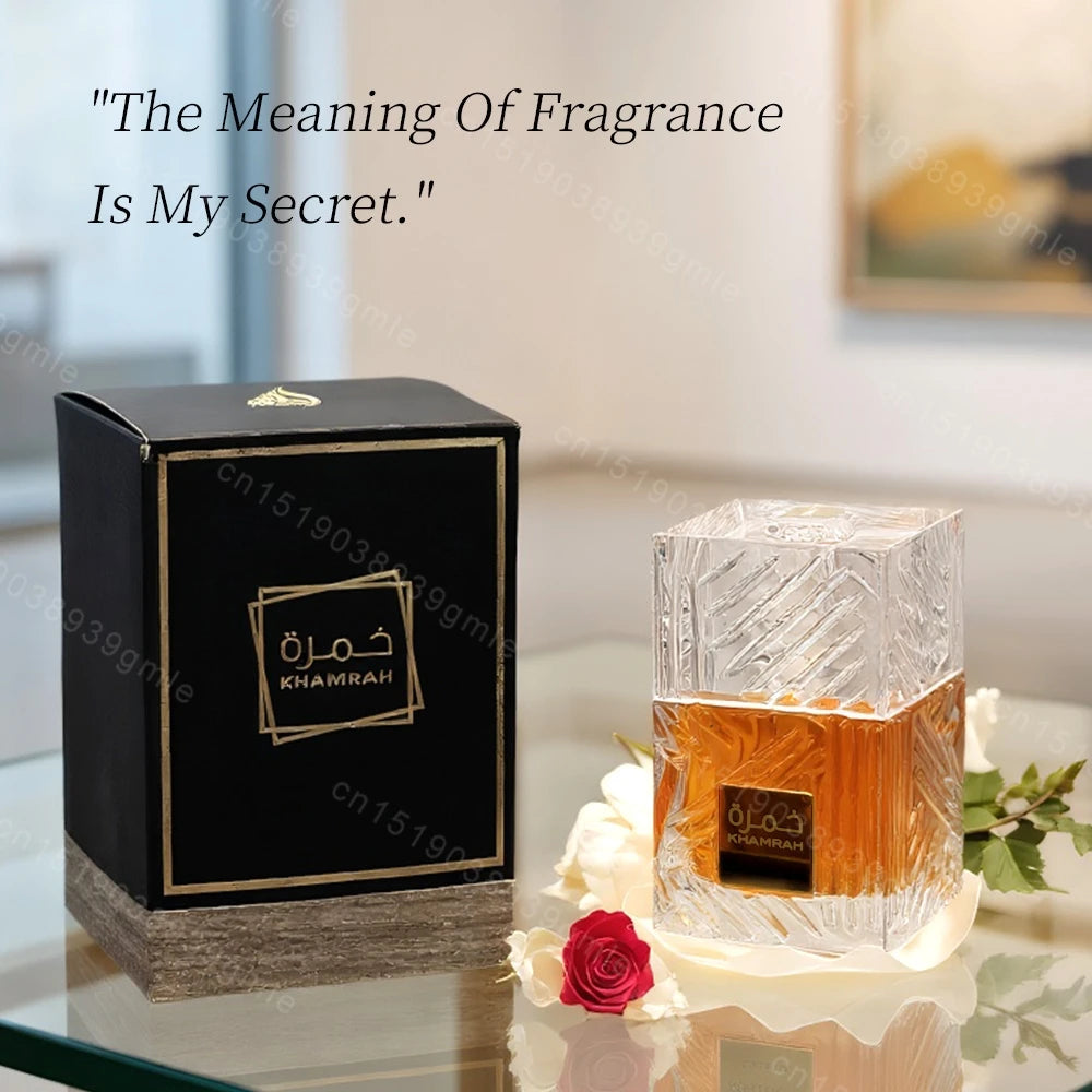 Parfums arabes de Dubaï Eau de Parfum Bois Oriental Fragrance Neutre Fort Parfum Unisexe Longue Tenue Parfum de Cologne aux Phéromones