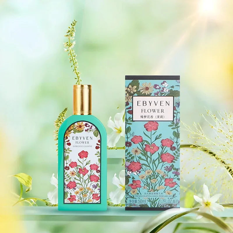 Parfum de luxe classique pour femme, parfum envoûtant aux phéromones, senteur florale fraîche, longue tenue, eau de parfum, cadeau idéal