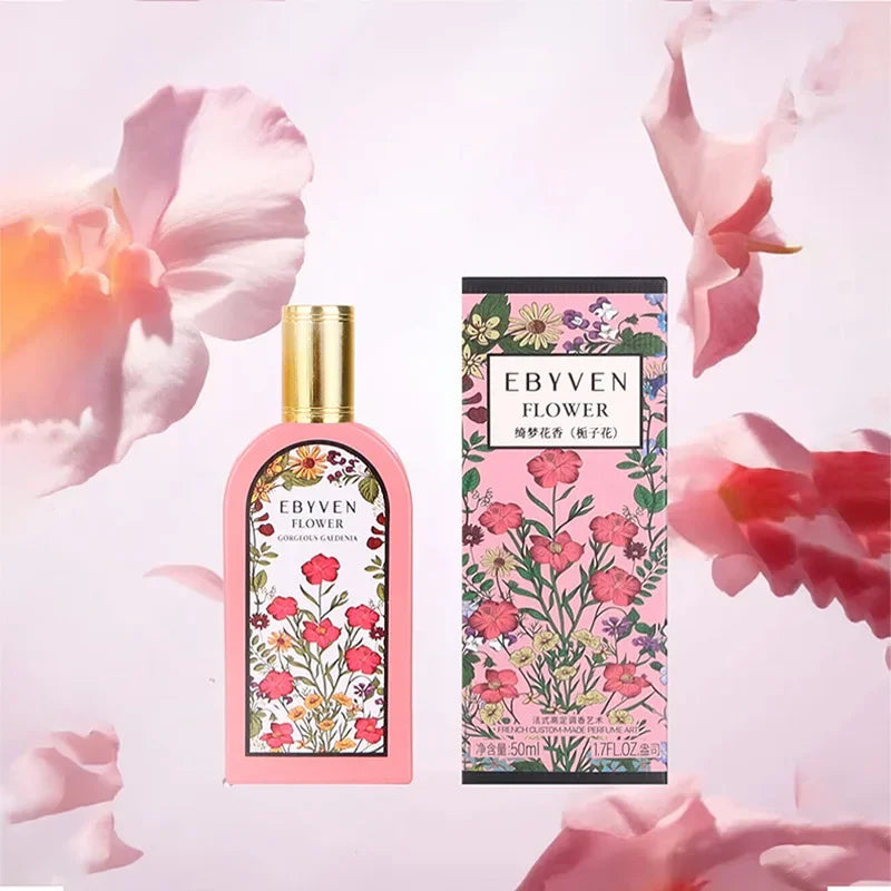 Parfum de luxe classique pour femme, parfum envoûtant aux phéromones, senteur florale fraîche, longue tenue, eau de parfum, cadeau idéal