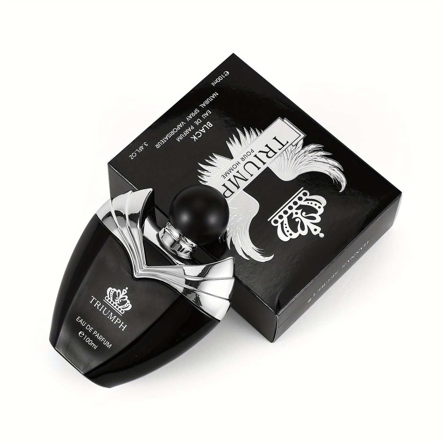 Eau de parfum longue tenue 100 ml pour homme - Cologne rafraîchissante aux notes fruitées et florales, parfum musqué, sans aluminium, idéale pour un rendez-vous, le quotidien et comme cadeau pour la fête des pères